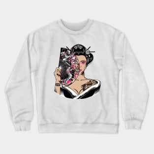 Zombie Geisha Crewneck Sweatshirt